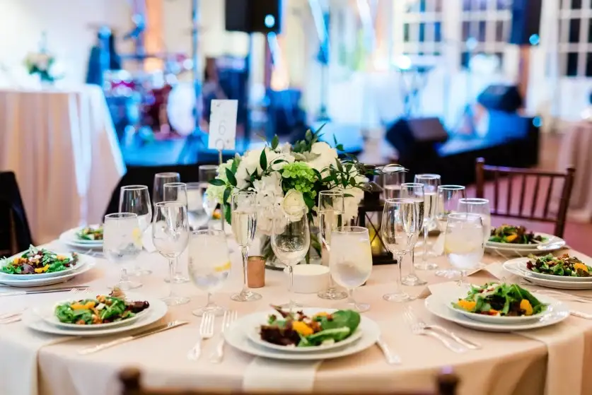 picking your wedding menu