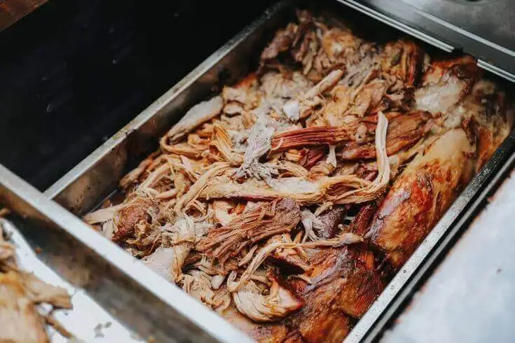Hog roast at a wedding