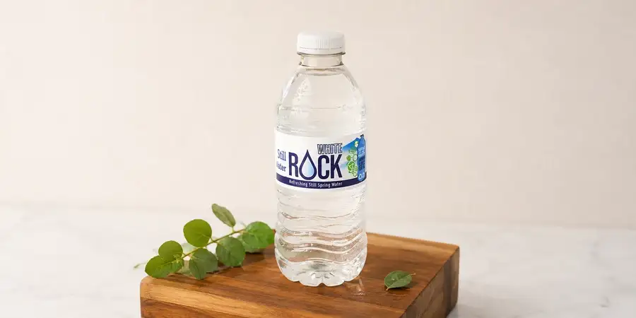 Chilled 500ml bottles of still water