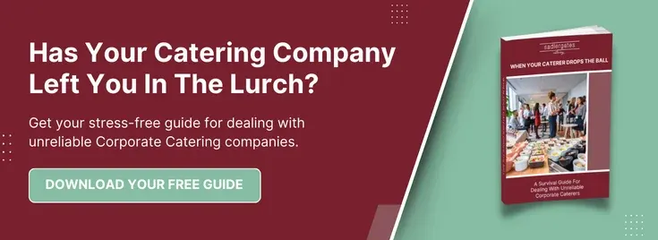 Download your free corporate catering guide